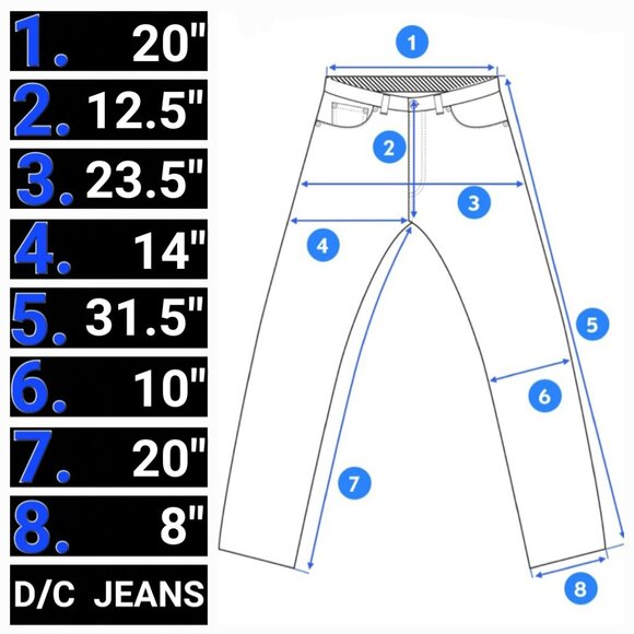 22 | DC | Cropped Jean Shorts - Picture 5 of 5